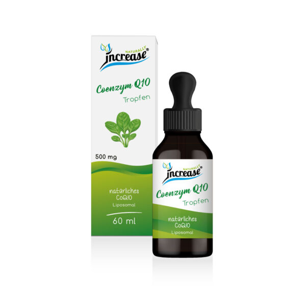 Nimm 3, zahl 2 Aktion Liposomale Coenzym Q10 Tropfen hochdosiert - 500mg Coenzym Q10 pro Tag (45.000mg in 3 Flaschen) - Keto MCT Öl C8 & C10 – Bild 2