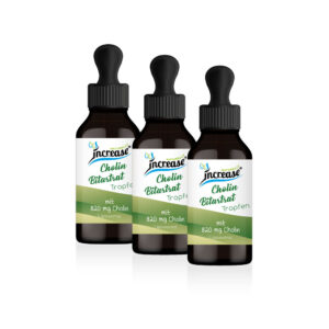 Nimm 3, zahl 2 Aktion Liposomale Cholin Bitartrat Tropfen hochdosiert - 2000mg Cholin Bitartrat pro Tag davon 820 mg Cholin (180.000mg Cholin Bitartrat in 3 Flaschen) - Keto MCT Öl C8 & C10