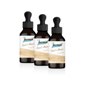 Nimm 3, zahl 2 Aktion Liposomale Lion's Mane Tropfen hochdosiert - 5000mg Lion's Mane pro Tag davon 30 % (1500 mg) Polysaccharide (450.000mg Lion's Mane in 3 Flaschen) - Keto MCT Öl C8 & C10
