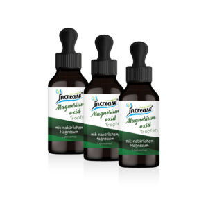 Nimm 3, zahl 2 Aktion Liposomale Magnesiumoxid Tropfen hochdosiert - 3000mg Magnesiumoxid pro Tag davon 1500mg Magnesium (270.000mg Magnesiumoxid in 3 Flaschen) - Keto MCT Öl C8 & C10